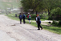 Дети в селении Джудурук