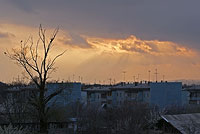 Закат над Газалкентом