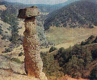 Геологический камень «Гриб». Фото: М.А.Штейн