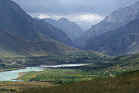 Устье реки Чаткал